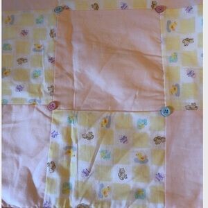 Pastel Patchwork Baby quilt